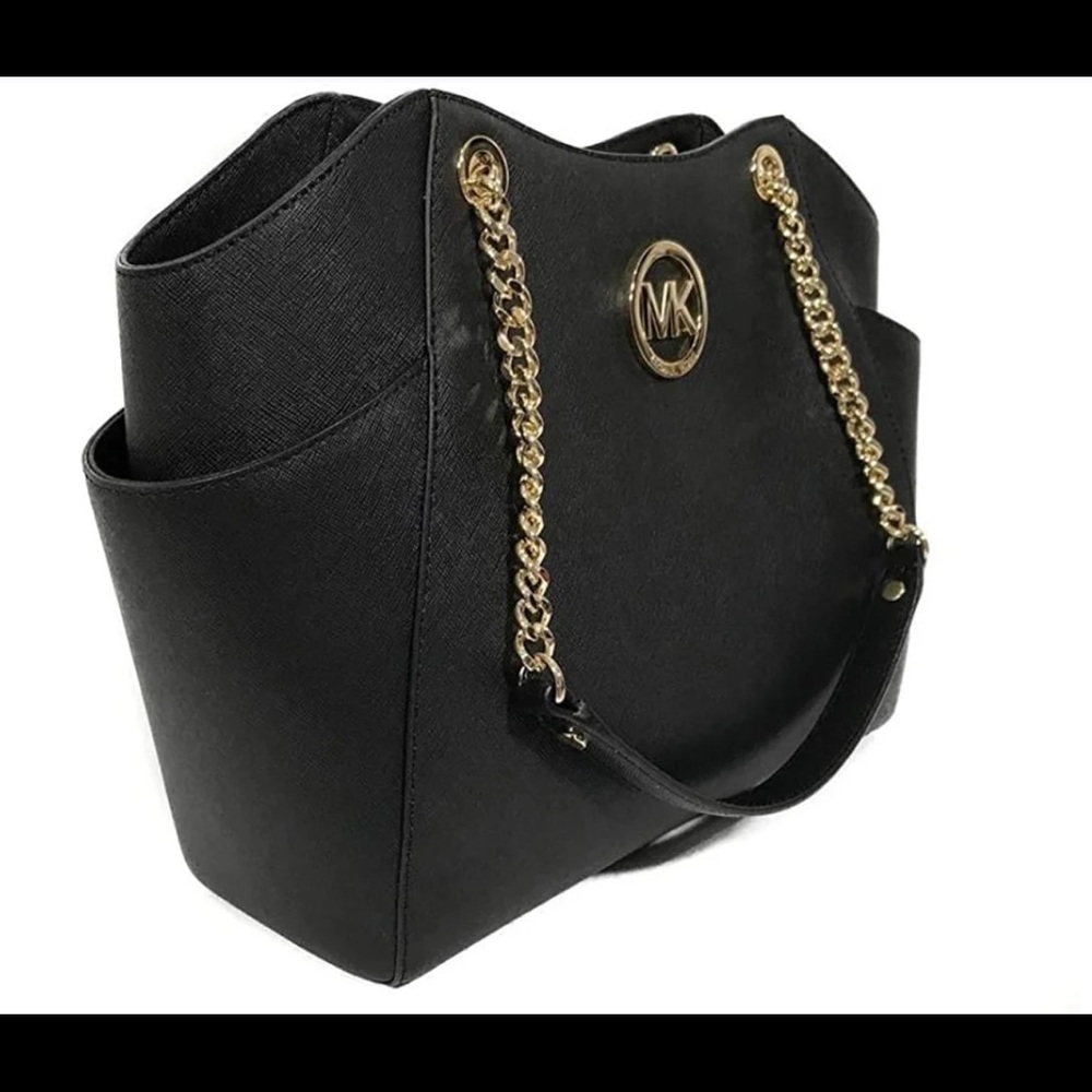 Michael Kors Chain Jet Set Tote Bag - Picture 2 of 9